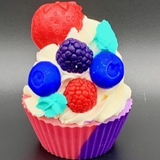 Frosted Berry Cupcake Soap